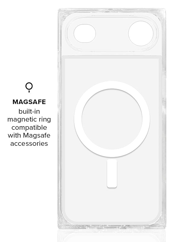 SQUARE® Orange Mother of Pearl iPhone Case
