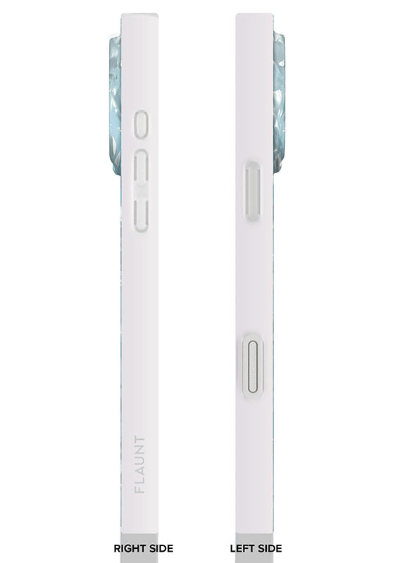 SQUARE® Icy Blue Pearl iPhone Case