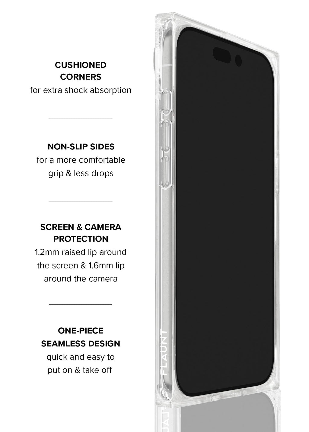 SQUARE® Blonde Tortoise Shell iPhone Case