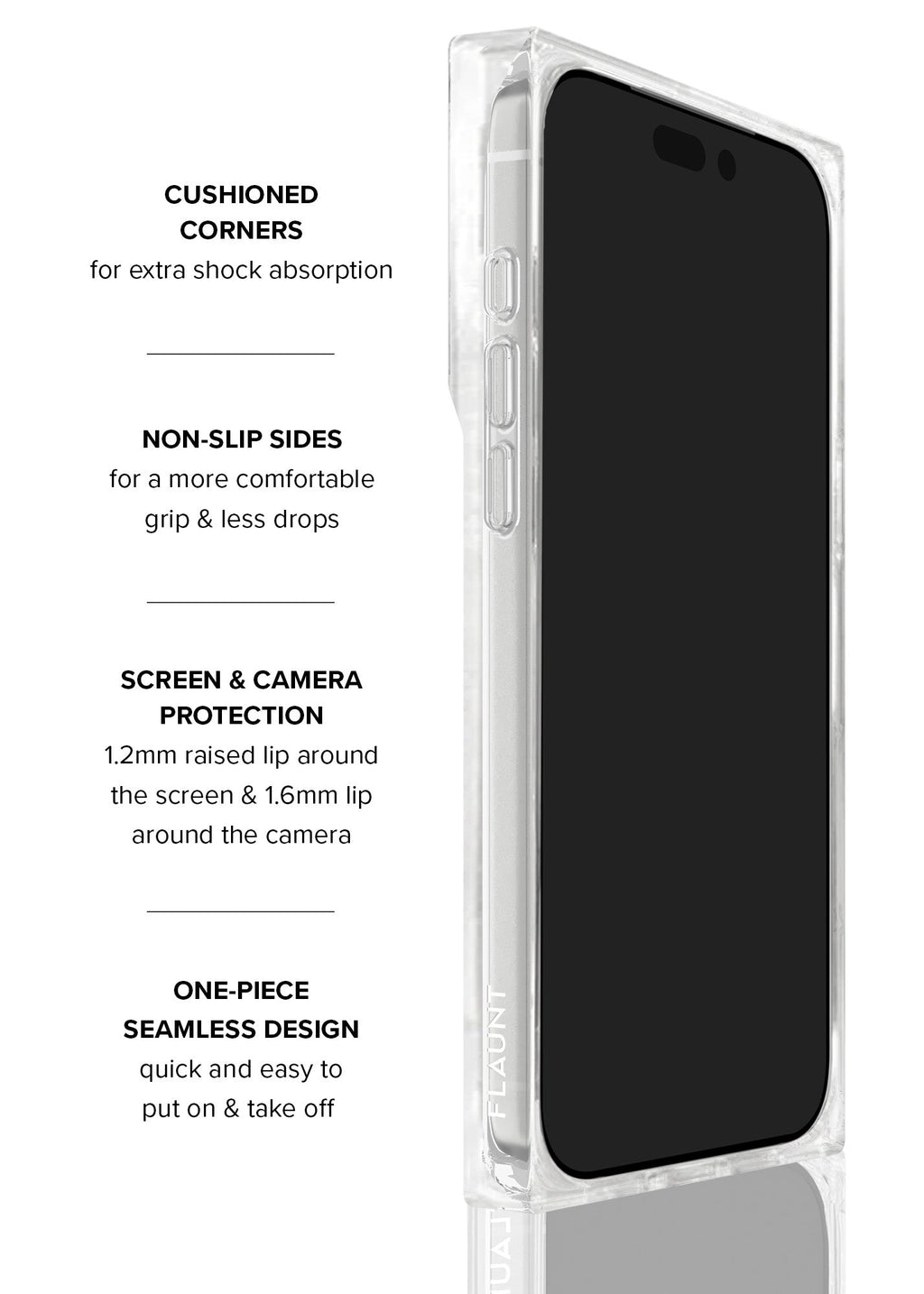 SQUARE® Blonde Tortoise Shell iPhone Case