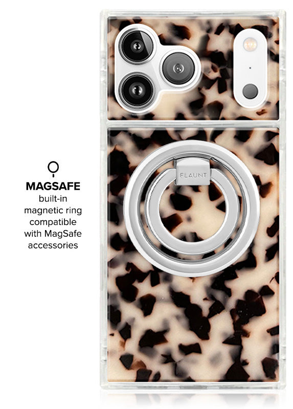 SQUARE® Blonde Tortoise Shell iPhone Case