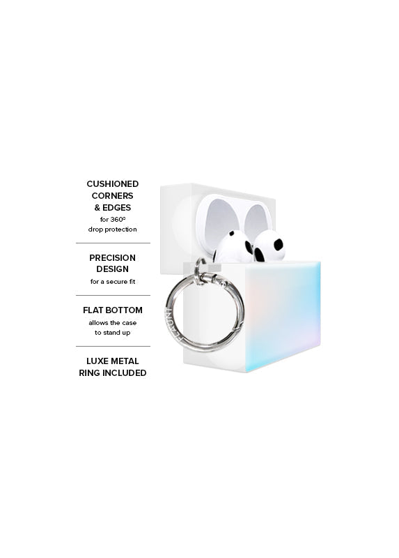 SQUARE® Iridescent AirPods Case