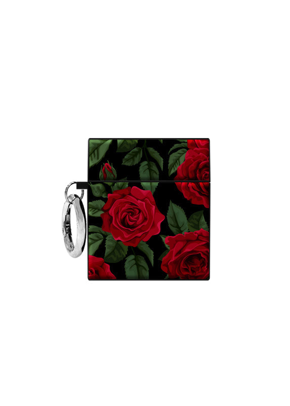 SQUARE® Rose Print AirPods Case