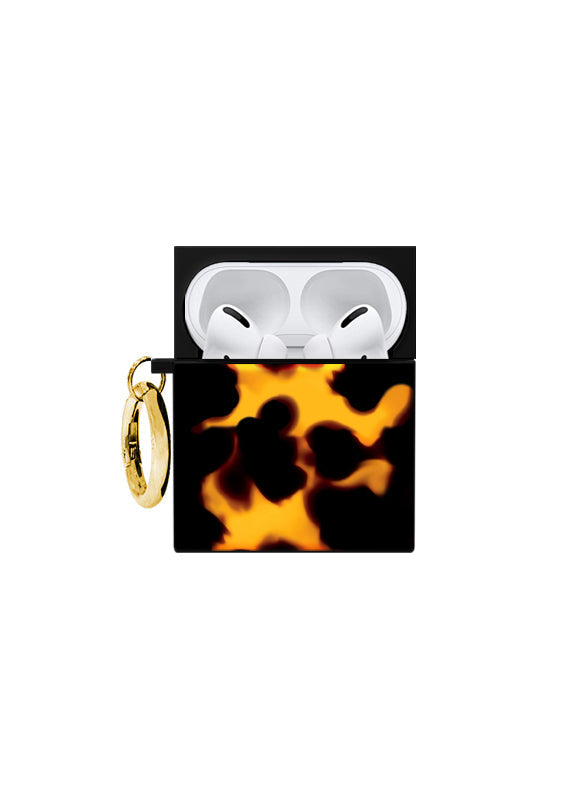 SQUARE® Tortoise Print AirPods Case