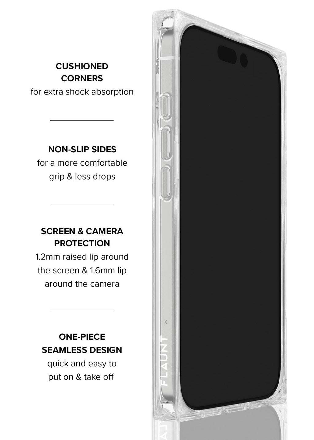 SQUARE® Brown Abalone Shell iPhone Case