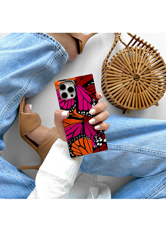 SQUARE® Butterfly Pixel Case