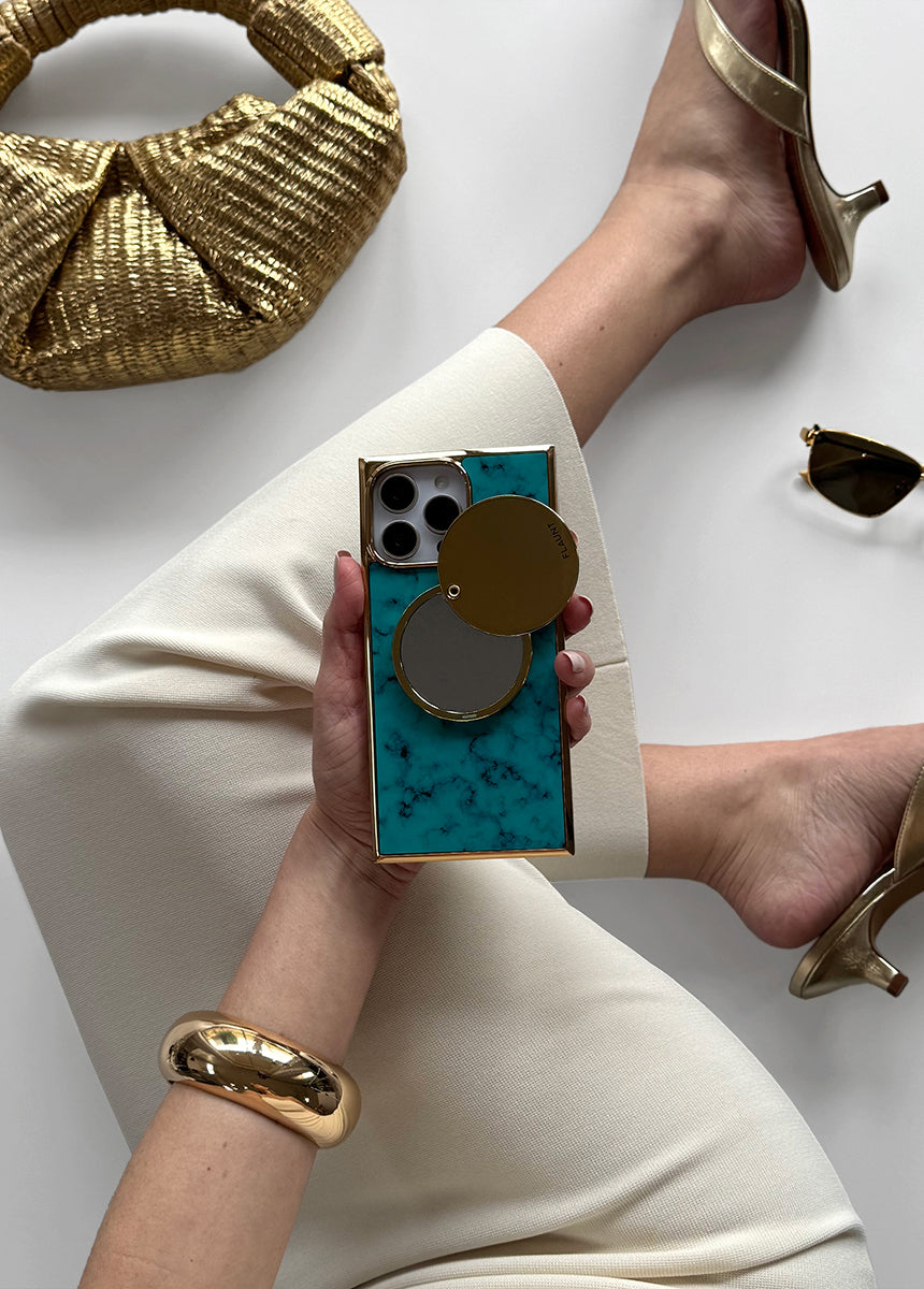 Gold Metallic MagSafe Compact Mirror (Works with MagSafe Cases Only)