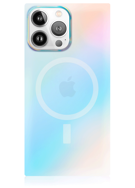 SQUARE® Iridescent Satin iPhone Case