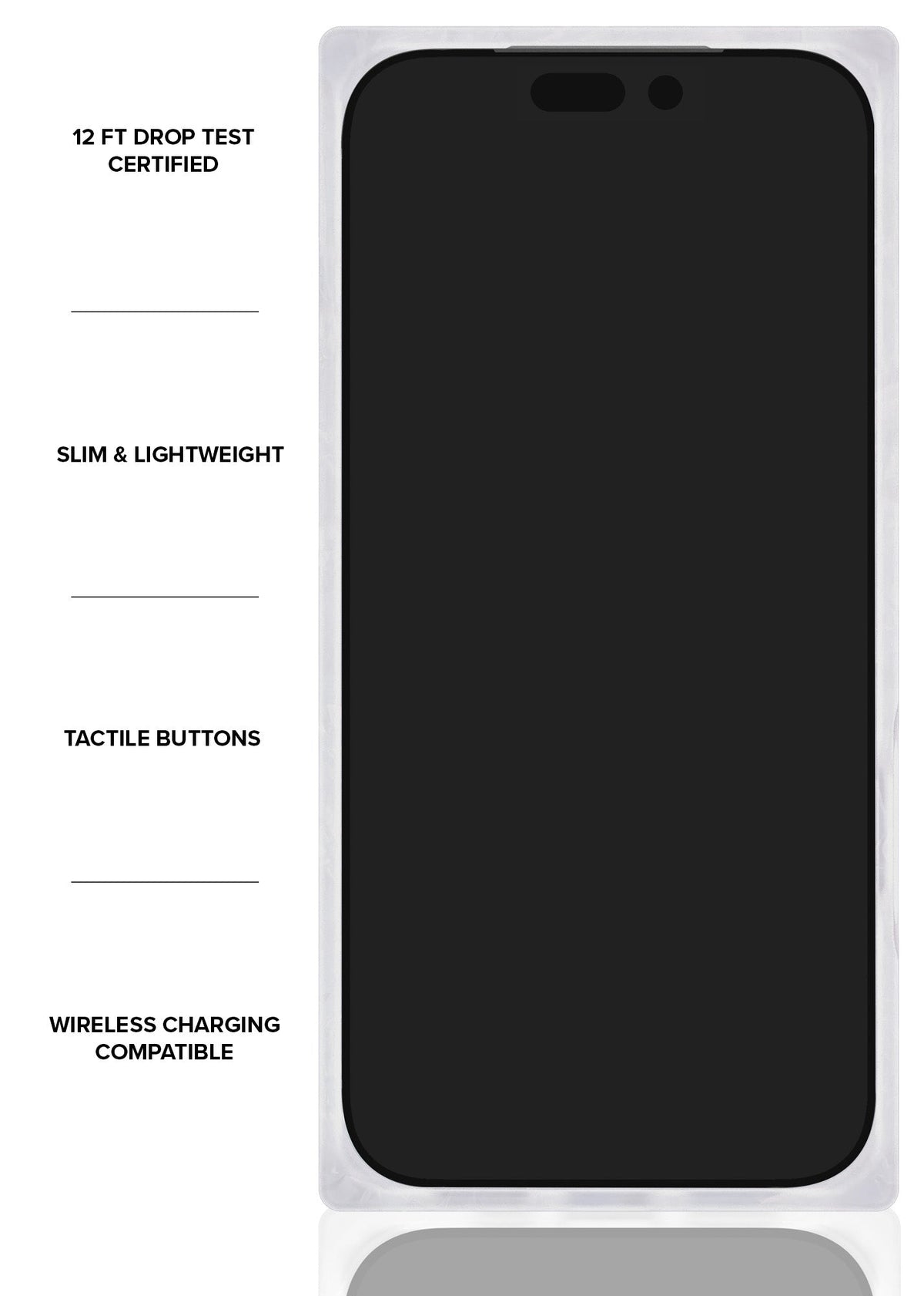 SQUARE® Iridescent Satin iPhone Case