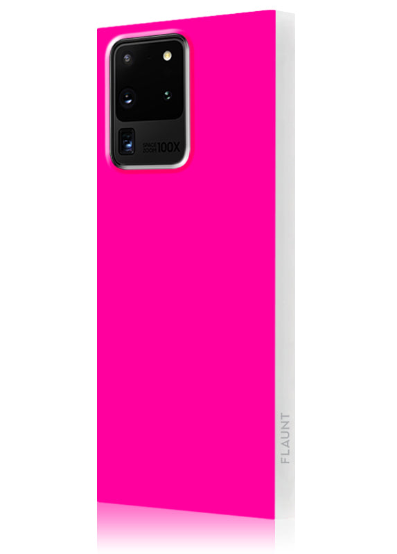 SQUARE® Neon Pink Galaxy Case