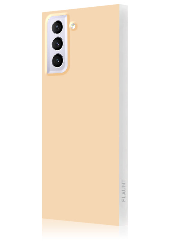 SQUARE® Nude Almond Galaxy Case