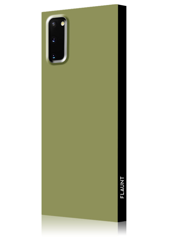 SQUARE® Olive Green Galaxy Case