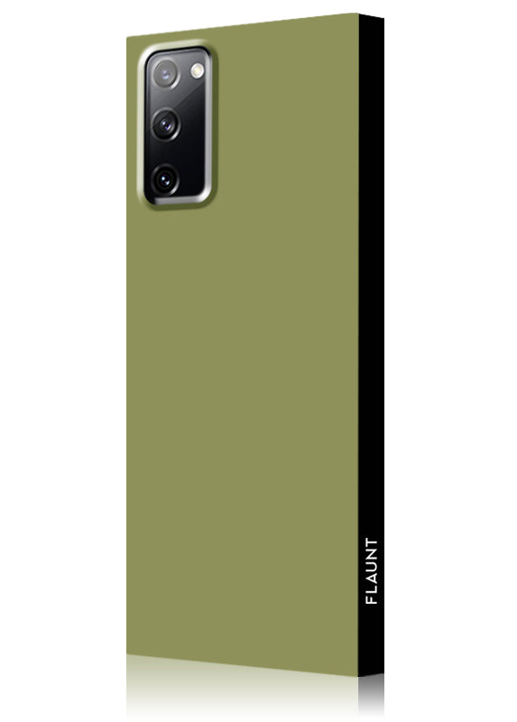 SQUARE® Olive Green Galaxy Case
