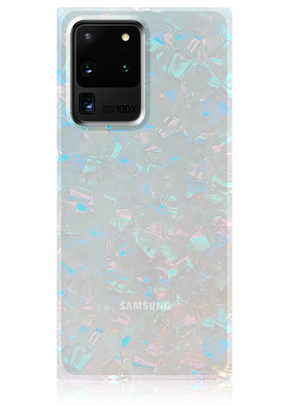 SQUARE® Opal Shell Galaxy Case