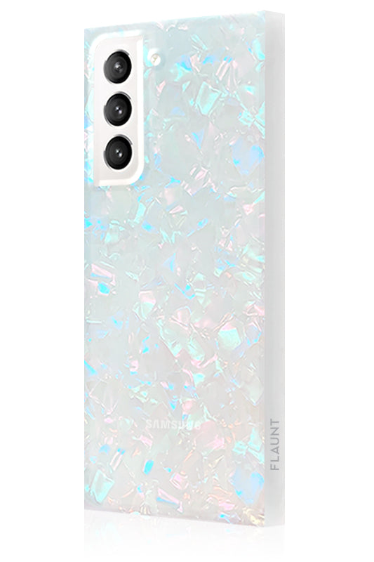 SQUARE® Opal Shell Galaxy Case