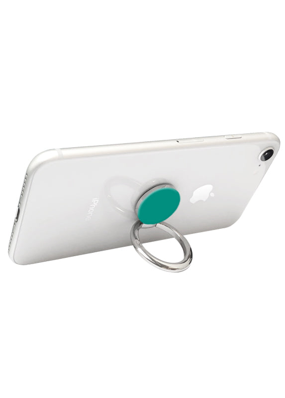 Teal Adhesive Phone Ring Stand