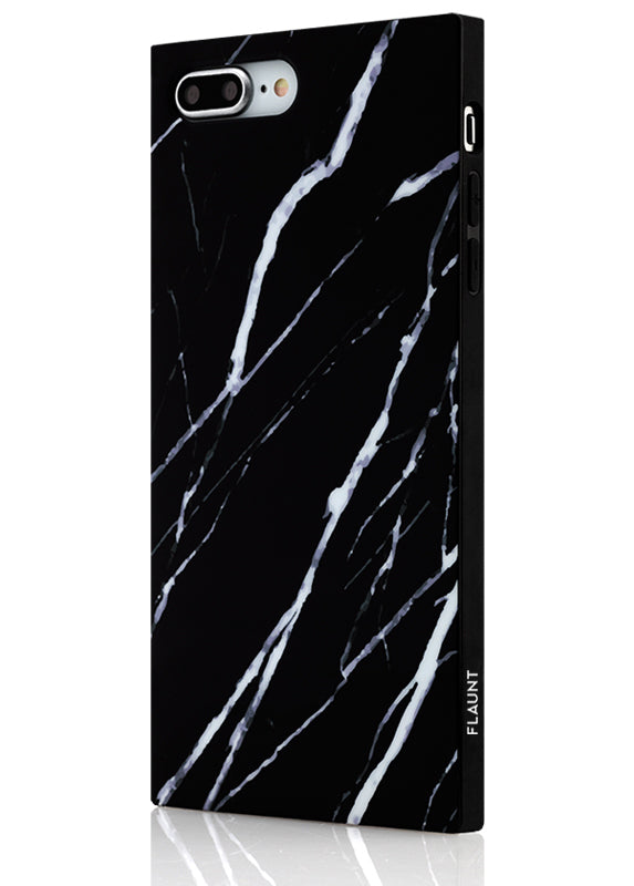 SQUARE® Black Marble iPhone Case