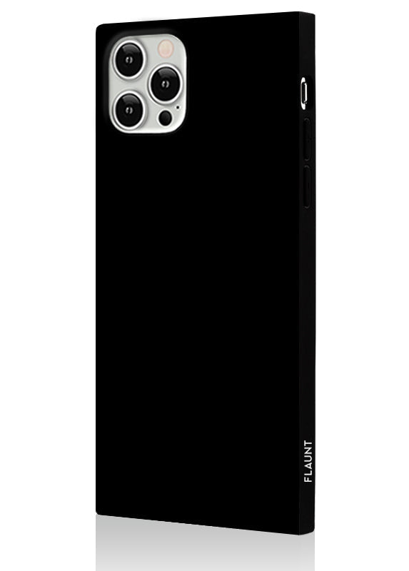 SQUARE® Black Patent iPhone Case
