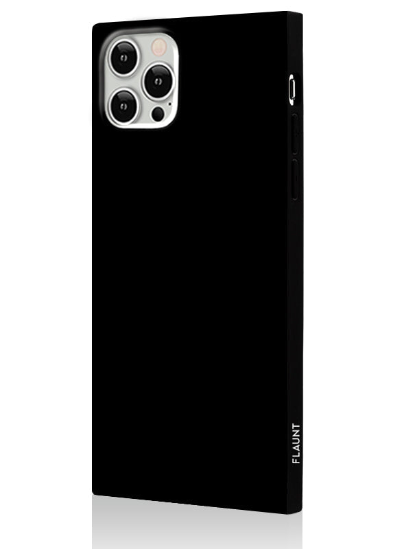 SQUARE® Black Patent iPhone Case