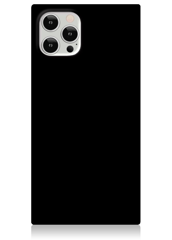 SQUARE® Black Patent iPhone Case