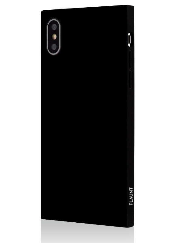 SQUARE® Black Patent iPhone Case