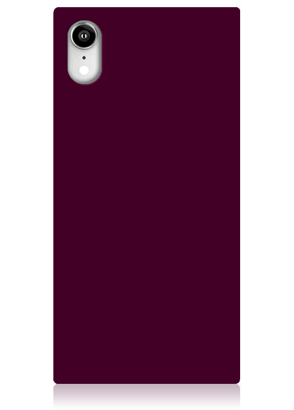 SQUARE® Burgundy iPhone Case