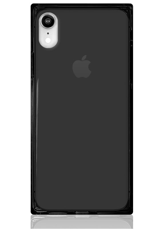 SQUARE® Clear Black iPhone Case