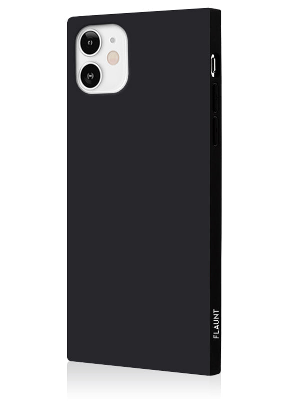 SQUARE® Matte Black iPhone Case