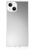 SQUARE® Metallic Silver Mirror iPhone Case