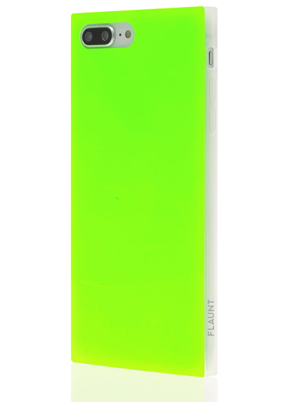 SQUARE® Neon Green iPhone Case