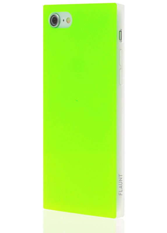SQUARE® Neon Green iPhone Case