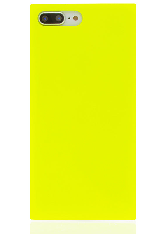 SQUARE® Neon Yellow iPhone Case
