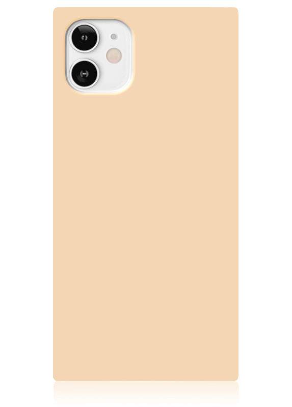 SQUARE® Nude Almond iPhone Case