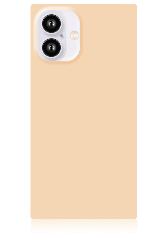 SQUARE® Nude Almond iPhone Case