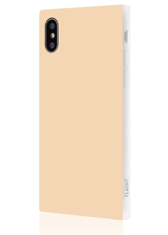 SQUARE® Nude Almond iPhone Case
