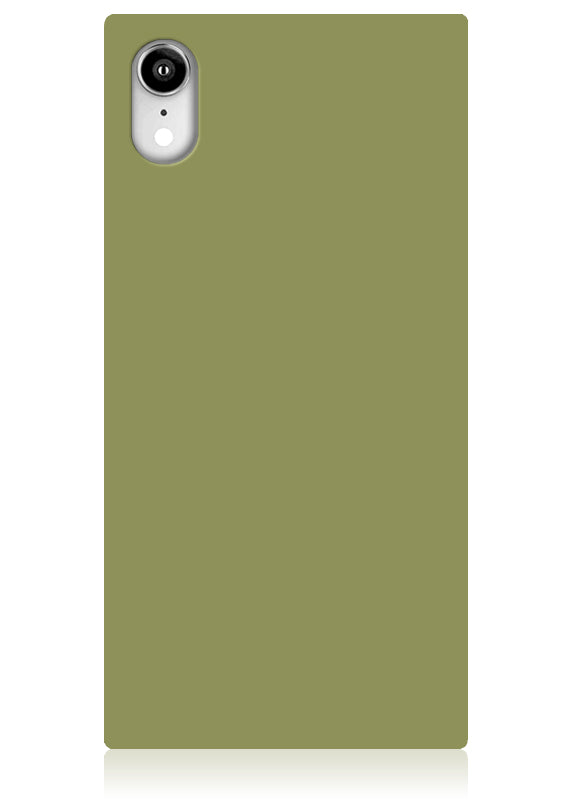 SQUARE® Olive Green iPhone Case