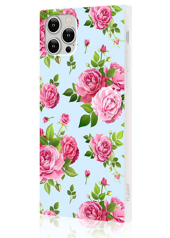 SQUARE® Pink Rose Bouquet iPhone Case