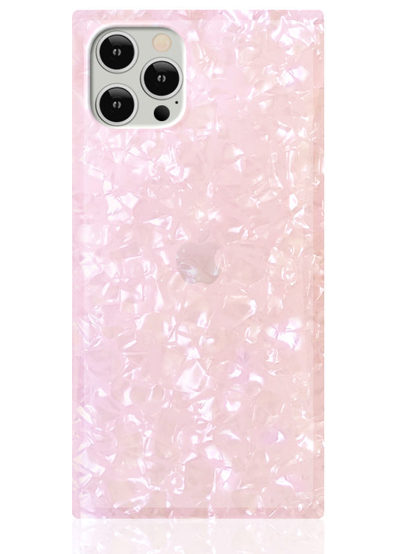 SQUARE® Blush Pearl iPhone Case