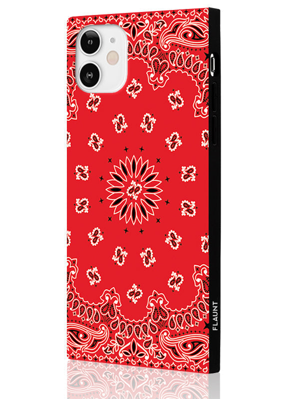 SQUARE® Red Bandana iPhone Case