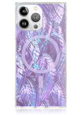 SQUARE® Violet Mother of Pearl iPhone Case