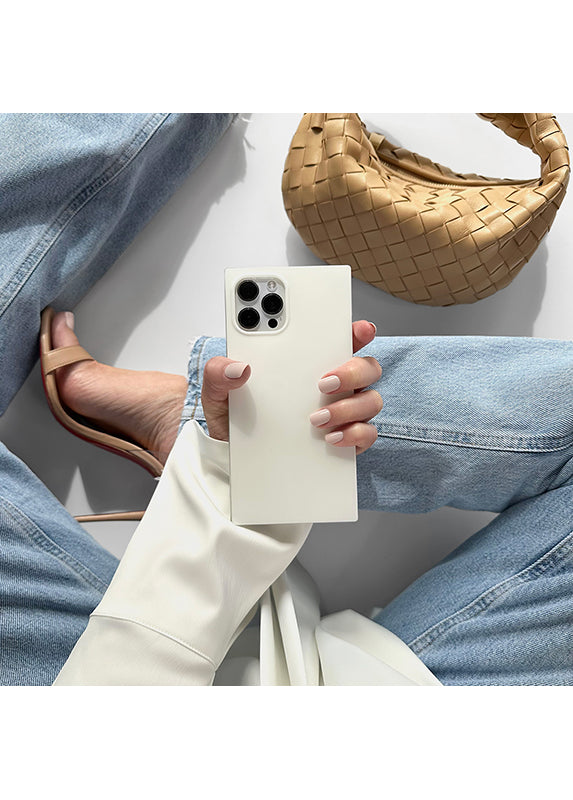 SQUARE® White Pixel Case