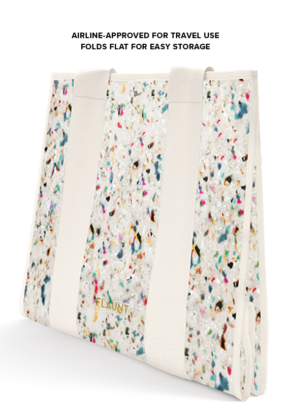 Rainbow Confetti Tortoise Everyday Tote Bag
