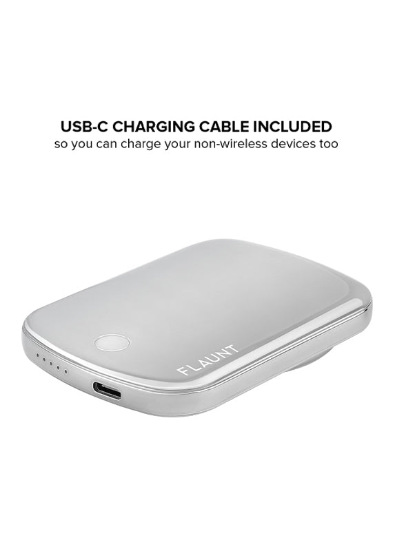 Silver MagSafe Battery Pack (Works with MagSafe Cases Only)