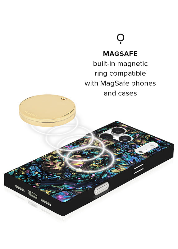 Gold Metallic MagSafe Compact Mirror (Works with MagSafe Cases Only)