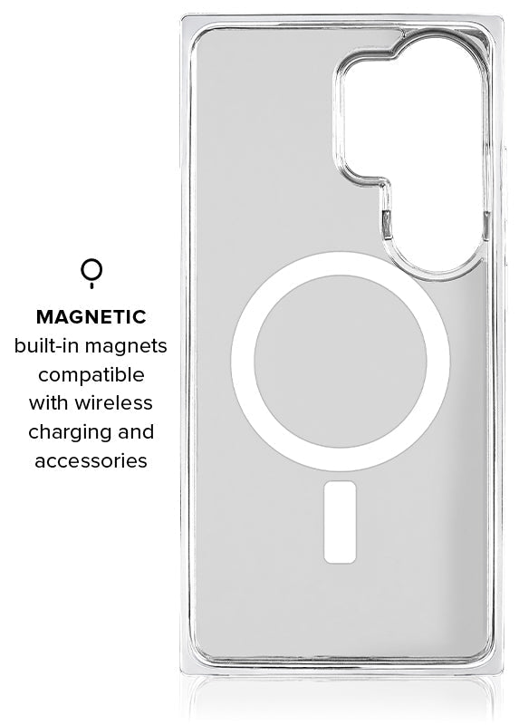Elite Collection - SQUARE® Silver Crystal Elegance Galaxy Case