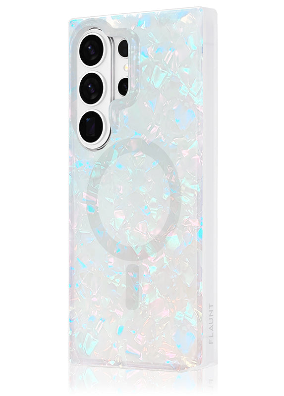 SQUARE® Opal Shell Galaxy Case