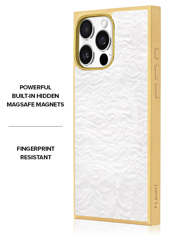 Elite Collection - SQUARE® Gilded Pearl iPhone Case