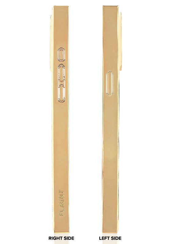 Elite Collection - SQUARE® Gold Checkered Mother of Pearl iPhone Case
