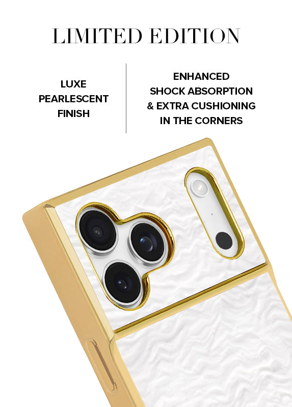 Elite Collection - SQUARE® Gilded Pearl iPhone Case