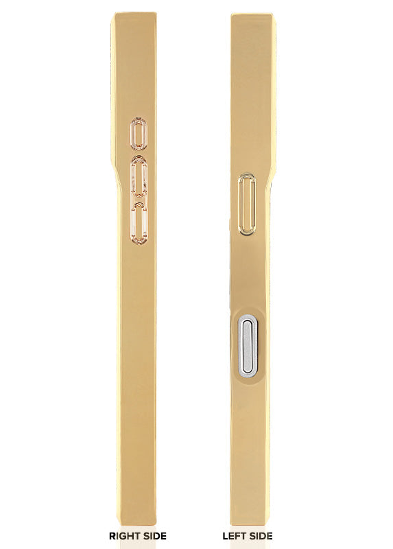 Elite Collection - SQUARE® Gold Checkered Mother of Pearl iPhone Case